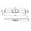 Cargo 300mm biały/chrom, Galaxy VIBO (EGTGM30B2MOMASBC), zdjecie - zdjecie №4 - small