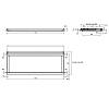 Ociekarka z ramą do naczyń (komplet) 800mm VIBO (ESV80VPRRRCP),  - zdjecie №13 - small