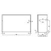 Ociekarka z ramą do naczyń (komplet) 900mm VIBO (ESV90VPRRRCP),  - zdjecie №12 - small