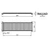 Ociekarka bez ramy do naczyń (komplet bez tacki) 900mm VIBO (GV90PVCP), cena - zdjecie №5 - small