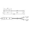 Włącznik sensoryczny na podczerwień na otwieranie drzwi/ruch ręki ze ściemnianiem, 12V / 24V, 24W / 48W (biały), zamowienie - zdjecie №6 - small