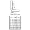 Zawias Clip-on, 110°, Sensys 8645i, półnakładany, z domykiem, czarny obsydian(9091739) Hettich, od producenta - zdjecie №8 - small