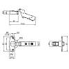 Zawias Sensys 8645i czarny obsydian 110 wpuszczany , z cichym domykiem (9091740) Hettich, zdjecie - zdjecie №4 - small