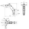 Zawias Clip-on, 165°, Sensys 8657i, NK, z domykiem,  cz. obsydian (9091767) Hettich, kupic - zdjecie №2 - small