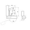 Zawias Clip-on, 165°, Sensys 8657i, NK, z domykiem,  cz. obsydian (9091767) Hettich, cena - zdjecie №5 - small