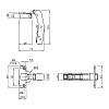 Zawias Sensys 8639i czarny obsydian 90 równoodległa , z cichym domykiem (9091748) Hettich, zdjecie - zdjecie №4 - small