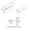 Uchwyt Cosma M 597 L=3000mm nikiel, zamowienie online - zdjecie №7 - small