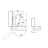 Zawias Clip-on,165°,Sensys 8657i, półnakładany, transformator, z domykiem, niklowy (9099550) Hettich, zamowienie online - zdjecie №7 - small
