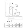 Zawias Clip-on,165°,Sensys 8657i, półnakładany, transformator, z domykiem, niklowy (9099550) Hettich, zamowienie - zdjecie №6 - small