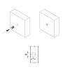 Mufa M4 L7,8 D5, wbijana, stal, rozporowa, (48578) Hettich, cena - zdjecie №5 - small