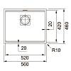 Komora do podbudowy Fragranit+ Kanon KNG 110-52 Cappuccino Franke 125.0528.613, kupic - zdjecie №2 - small