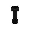 Stopka regulowana 2 elementowa H100 czarny - small