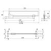 Wieszak wysuwany L=250 mm, zdjecie - zdjecie №4 - small