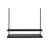 Półka na przyprawy Cosma PIANO 2.0 L=280 mm, czarny, kupic - zdjecie №2 - small