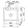 Zlewozmywak wbudowywany Fraceram, Mythos MTK 610-49  Cappuccino Franke 124.0379.846, kupic - zdjecie №2 - small