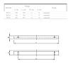 Uchwyt DU 02 AL/160 UA 02 C00/160 aluminium, zdjecie - zdjecie №4 - small