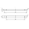 Uchwyt DU 02 AL/224 UA 02 C00/224 aluminium, nie drogie - zdjecie №3 - small