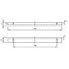 Uchwyt DU 02 AL/160 UA 02 C00/160 aluminium, zdjecie - zdjecie №4 - small