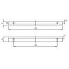 Uchwyt DU 02 AL/128 UA 02C00/128 aluminium, zdjecie - zdjecie №4 - small