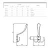 Haczyk WP 5906 (DW 59 G5) nikiel, zdjecie - zdjecie №4 - small