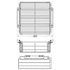 Kosz 500mm front W=464 L=430 H=155 chrom, zamowienie online - zdjecie №7 - small