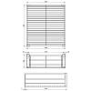 Kosz 500mm front W=464 L=430 H=155 chrom, od producenta - zdjecie №8 - small