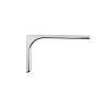 Wspornik z osłoną plastikową 183x114 (180 mm), max 9 kg, chrom - small