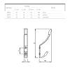 Haczyk DW 08 G6 (RW 0808) aluminium, zdjecie - zdjecie №4 - small