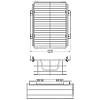 Kosz 400mm W=364 L=425 H=140 chrom, zamowienie online - zdjecie №7 - small