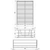 Kosz 400mm W=364 L=425 H=140 chrom, od producenta - zdjecie №8 - small