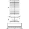 Kosz 400mm W=364 L=425 H=140 chrom, od producenta - zdjecie №8 - small