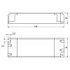 Zasilacz 60W, 12V, IP44, plastik korpus, biały, kupic - zdjecie №2 - small