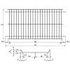 Suszarka dla naczyń 600mm bez ramy chrom, kupic - zdjecie №2 - small