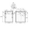 Pojemnik wysuwany 450mm 2х27 L (bez prowadnic) Muller, od producenta - zdjecie №8 - small