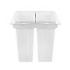 Pojemnik wysuwany 600mm 2х35 L (bez prowadnic) Muller - small