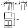 Pojemnik wysuwany 600mm 2х35 L (bez prowadnic) Muller, od producenta - zdjecie №8 - small