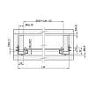 Prowadnica dolnego montażu częściowy wysuw SC L=400 Muller 18мм max 1D, zdjecie - zdjecie №4 - small