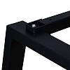 Rama stołu w kształcie litery A, czarny RAL 9005, 1380x675mm, nie drogie - zdjecie №3 - small