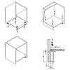 Śruba do nogi 308 35mm z otworem imbusowym CAMAR, nie drogie - zdjecie №3 - small