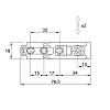 Prowadnik Sensys liniowy dystans 1,5 z mimośrodem (9117341) Hettich, kupic - zdjecie №2 - small