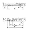 ProwadnikSensys liniowy dystans 3 z mimośrodem (9117342) Hettich, nie drogie - zdjecie №3 - small