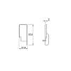Zaślepka do uchwytu Cosma M 766.1, czarny, 19mm, zamowienie - zdjecie №6 - small
