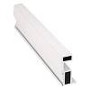 Profil pionowy otwarty Compact F (Flat) Biały - small