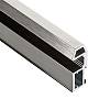 *Profil pionowy otwarty Compact T (Trapeze) Nikiel szczotkowany - small