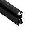 *Profil pionowy otwarty Compact L (Linia) czarny szczotkowany - small