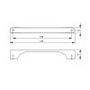Uchwyt Marella M 15194.320 grafit, zdjecie - zdjecie №4 - small