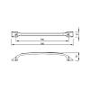 Uchwyt Marella M 15233.160 srebro, zdjecie - zdjecie №4 - small