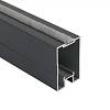 Profil zamknięty pionowy Quadro z rowkiem na szczotkę antracyt matowy GŁADKI 5,2 m, kupic - zdjecie №2 - small