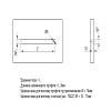 Drążek meblowy owalny z rowkiem do taśm 30х15, L=2m aluminium, srebrny, nie drogie - zdjecie №3 - small