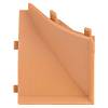 Narożnik wewnętrzny EGGER pod kątem 90 stopni beige damped (AC15) - small